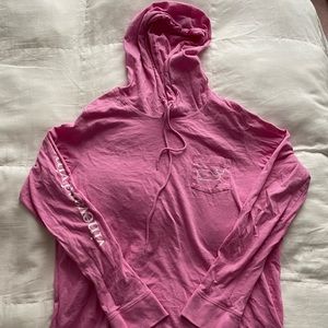 Vineyard Vines Pink Hoodie T-shirt Size M